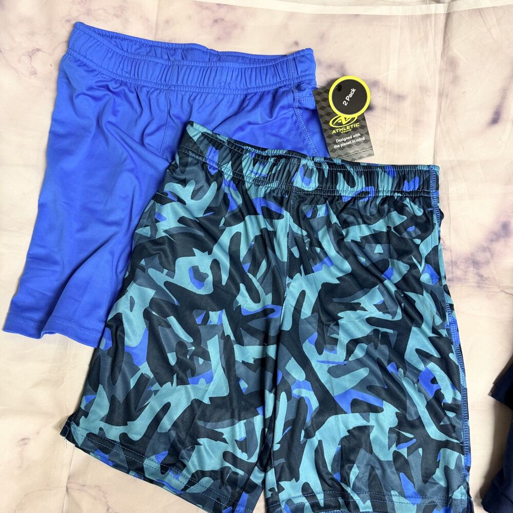 Athletic Works Boys Performance Shorts 2 pack